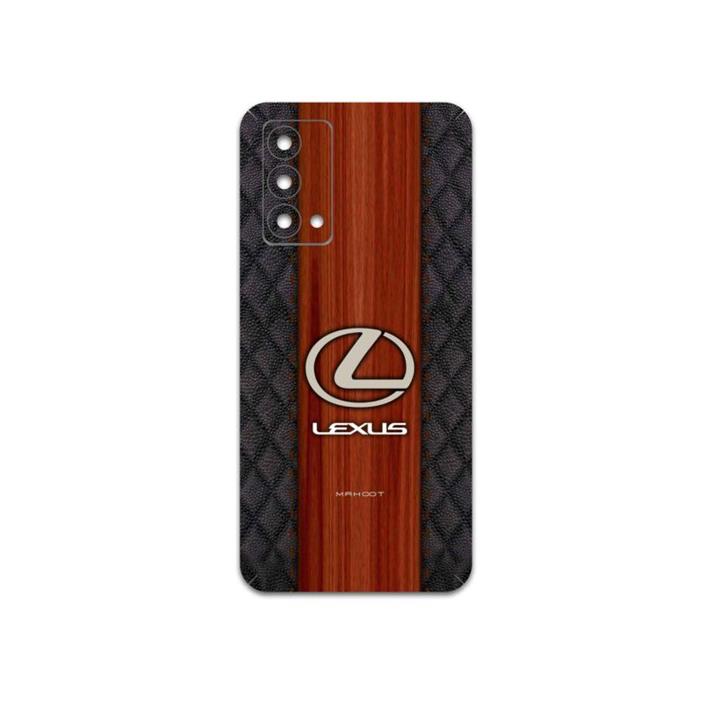 برچسب پوششی ماهوت مدل Lexus-Logo مناسب برای گوشی موبایل ریلمی GT Master MAHOOT Lexus-Logo Cover Sticker for Realme GT Master